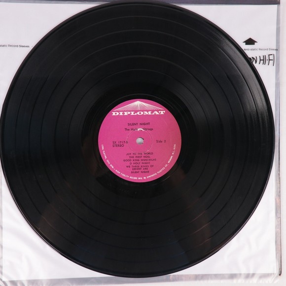Holiday Strings, Silent Night Christmas Carols Stereo 12" Vinyl Record LPSX 1717 - Picture 7 of 8